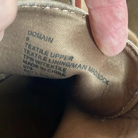 Maddengirl Camel suede booties tie up size 9 - Picture 4 of 8